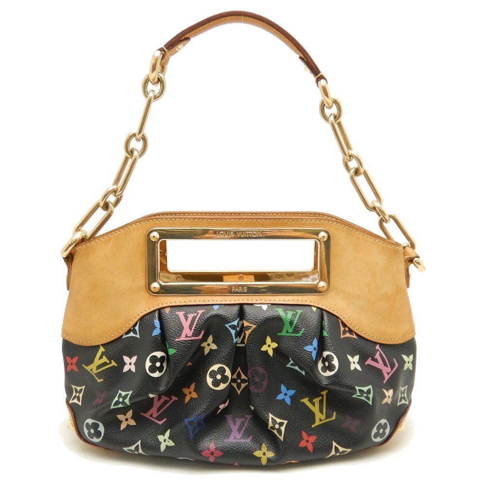Louis Vuitton Multicolor Judy PM Noir Handbag Black